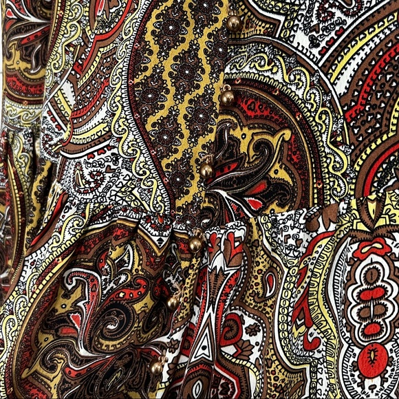 NWOT Boho High Waist Tiered Multicolored Maxi Skirt - Picture 10 of 16